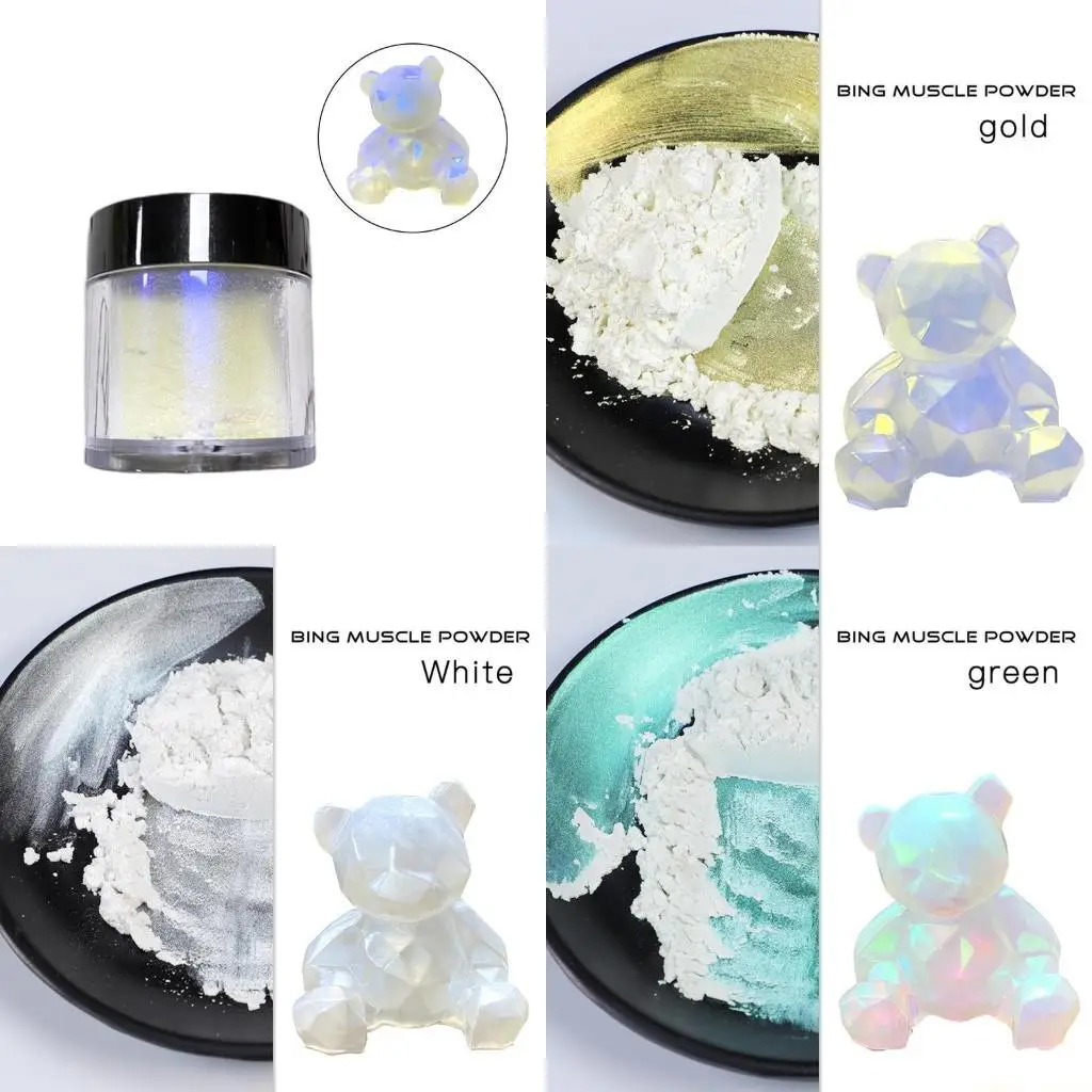 

31BF Ice Skin Пудра для маникюра для Powder Fairy Highlight Powder Ice Transparen