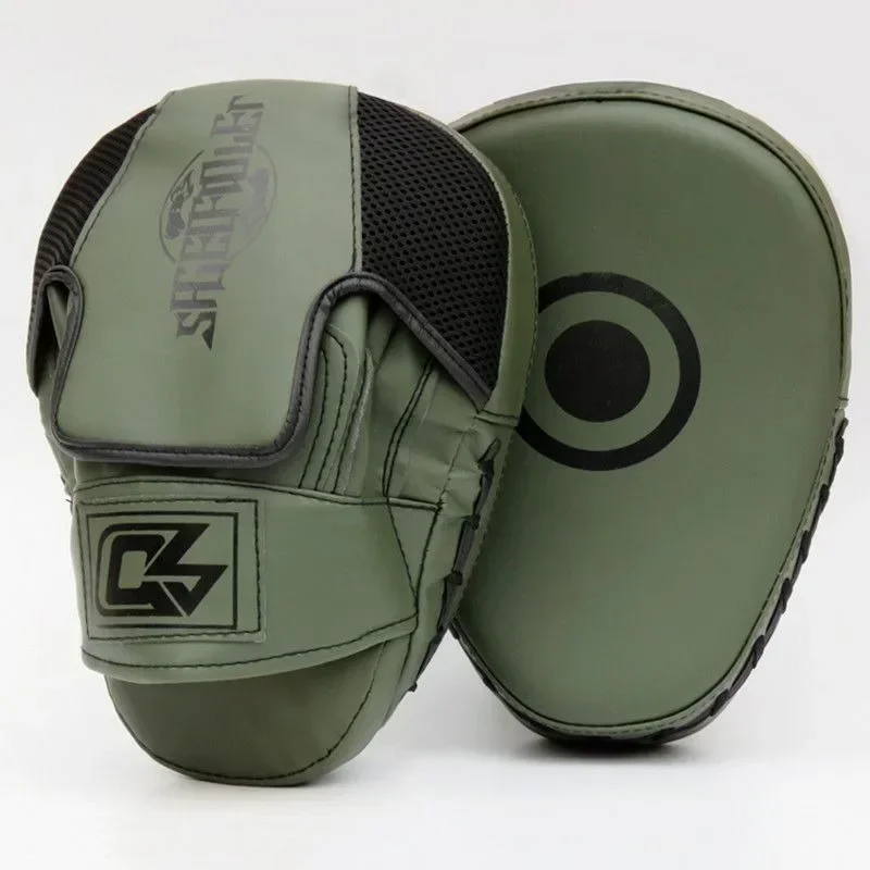 

Black Boxing Target Curved Boxing Pads PU Leather MMA Target Focus Punching Gloves Kickboxing Training Equipment