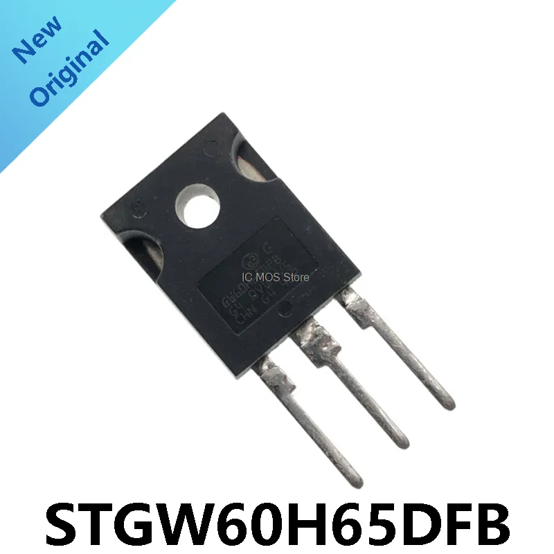 

10pcs/lot STGW60H65DFB GW60H65DFB 60A/650V 60H65DFB TO-247 IGBT power tube Brand New and original