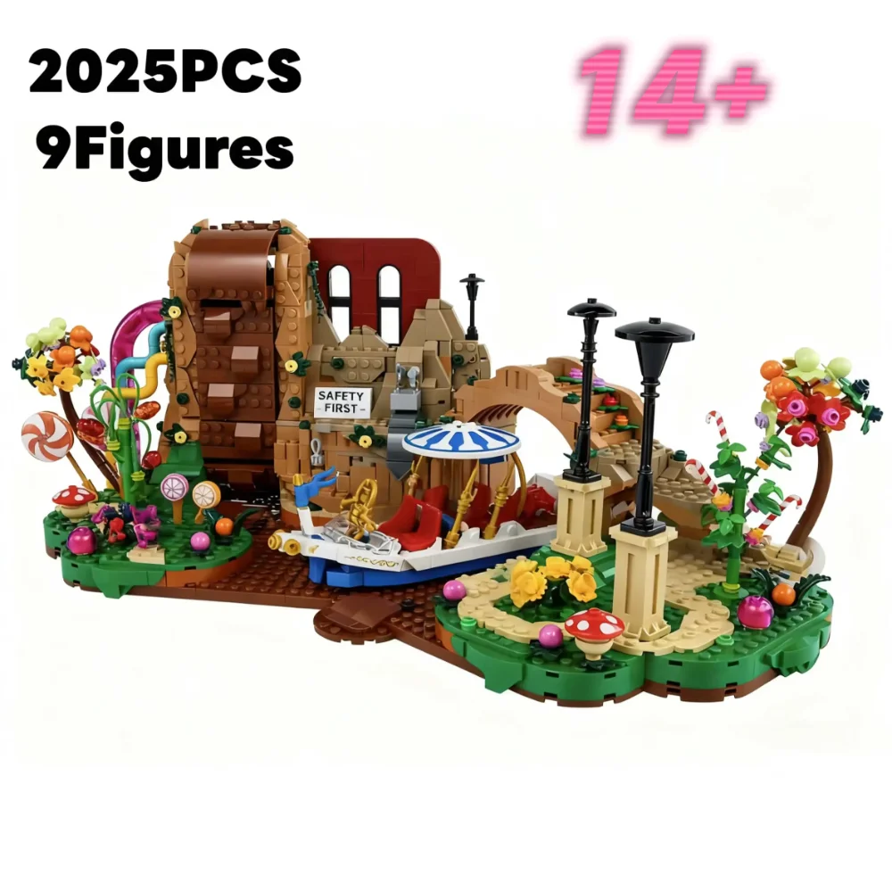 

In Stock 21360 the Chocolate Factory Building Blocks Classic Set Street View Bricks Assembly Toys Kids Christmas Gifts