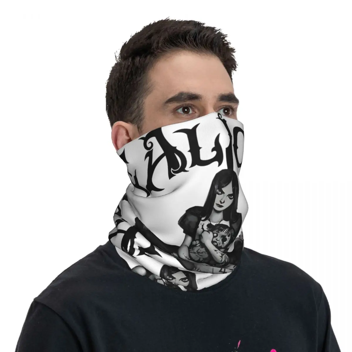 Kill A-Alice Waanzin Keert Terug Bandana Nek Cover Motorcross Gezicht Sjaal Running Unisex Volwassen Ademend