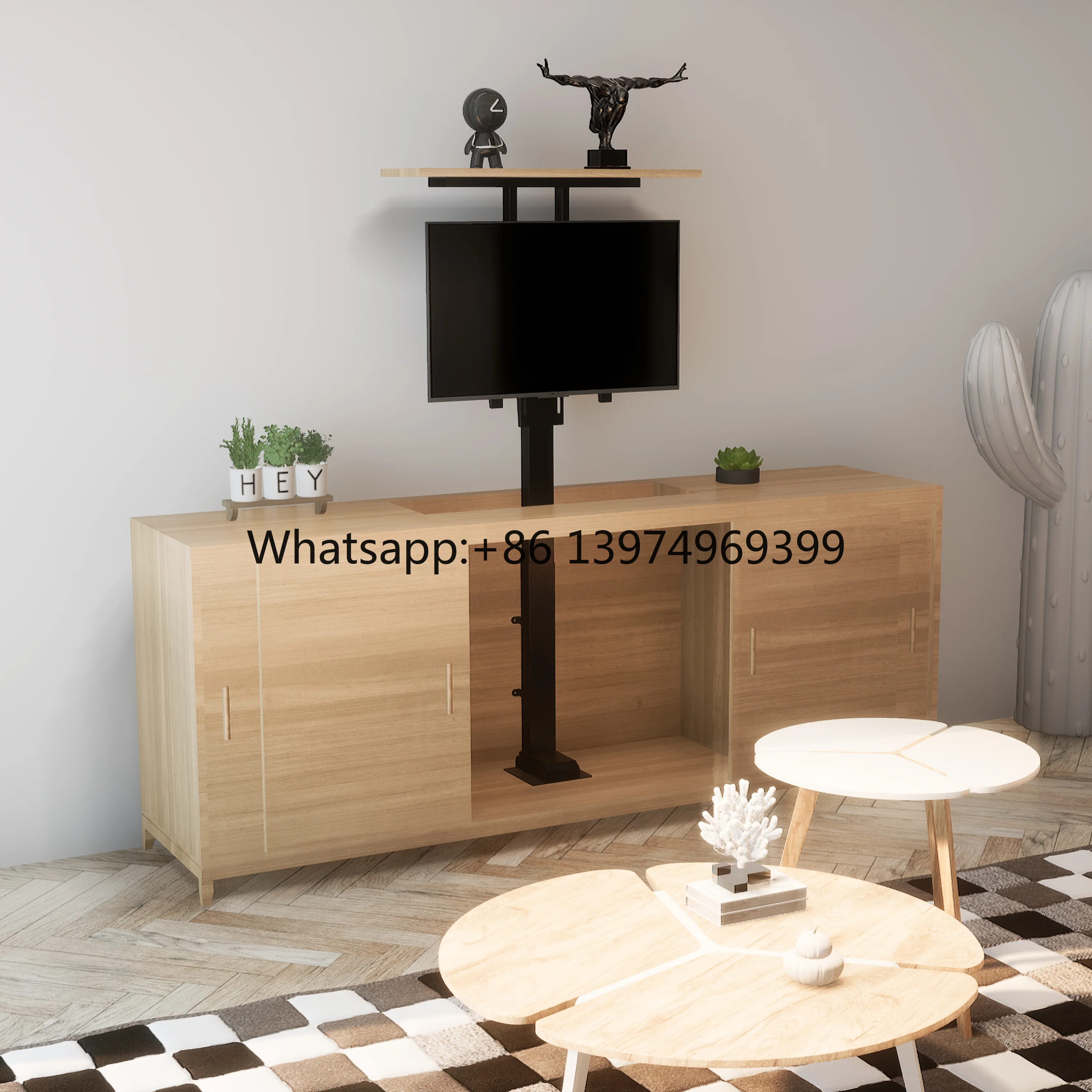Versatile Height Adjustable Stand Suitable for 32 to 70 Inch Smart TV TV Standing