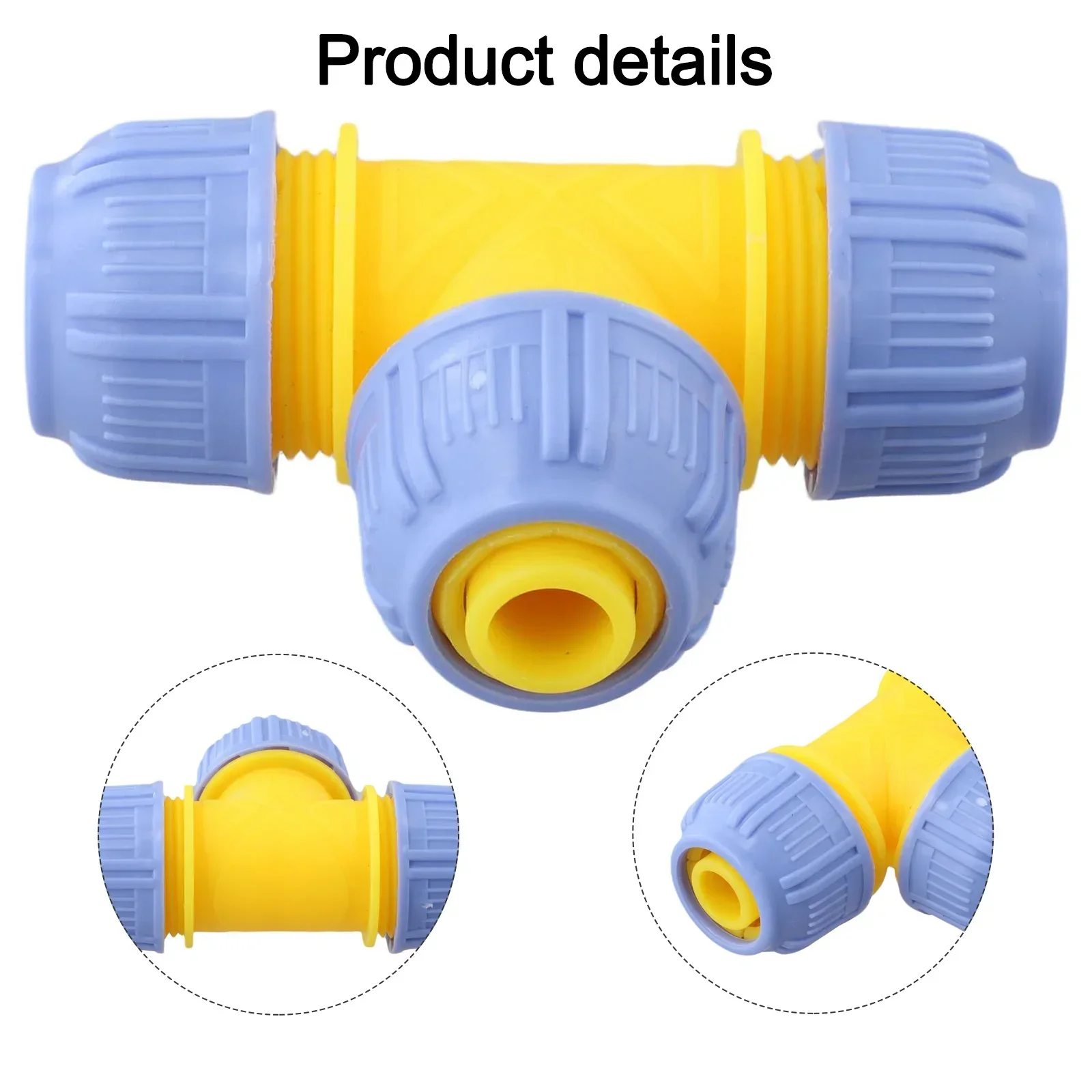 Garden Watering Water Distribution Easy Installation Process Efficient Water Transfer For Garden Hoses Watering System 9.8*1.6cm