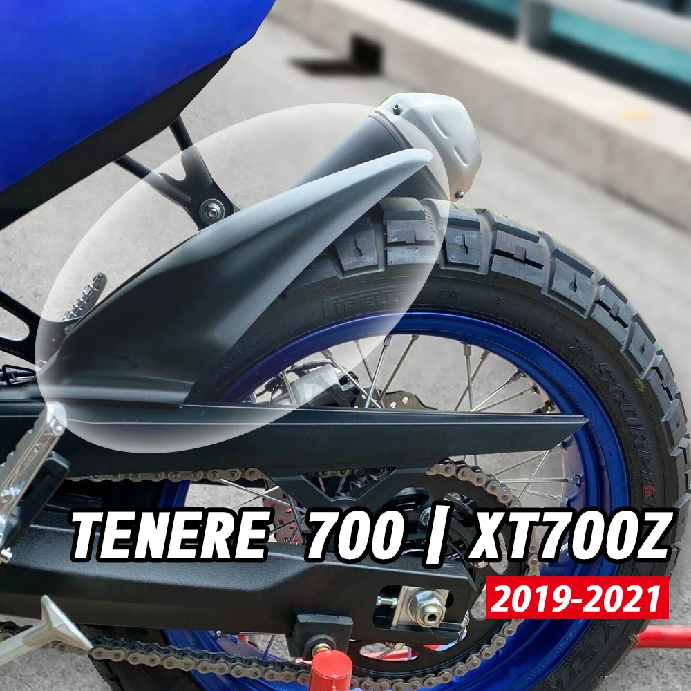 

For Yamaha XT700Z XT 700 Z Tenere 700 Tenere700 TENERE 700 2019 2020 2021 Motorcycle Rear Fender Guard Rear Tire Hugger Mudguard