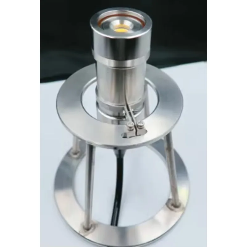 SUBSEA 30W LED Underwater Searchlight 3000LM 12-24VDC 3MPa Aluminum Alloy PWM Dimmable Light for ROV Subsea Inspection