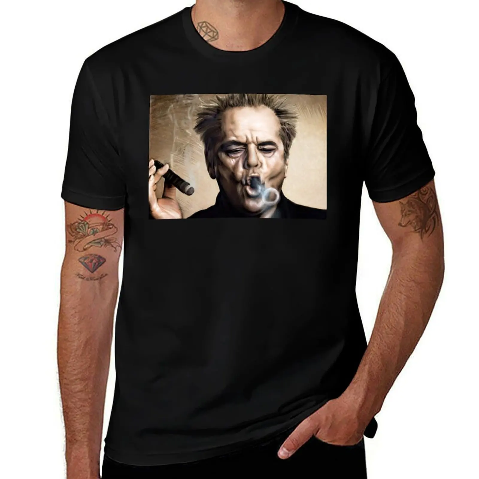 

Jack Nicholson T-Shirt t shirts for man cotton funny t shirts for man graphic funny t shirts for man cotton T-shirt