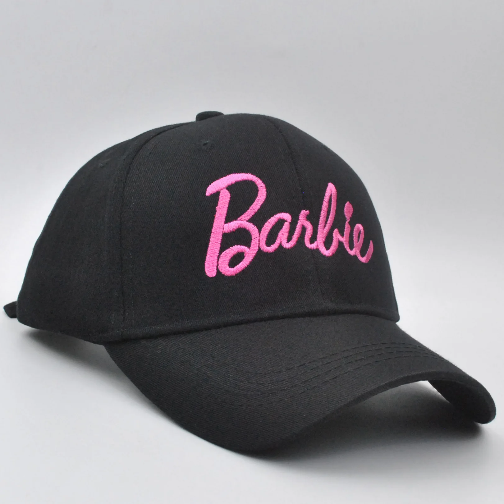 Barbie Baseball Caps for Adult Children Cute Embroidered Cap Visors Women Men Summer Hip Hop Hat Kids Gifts