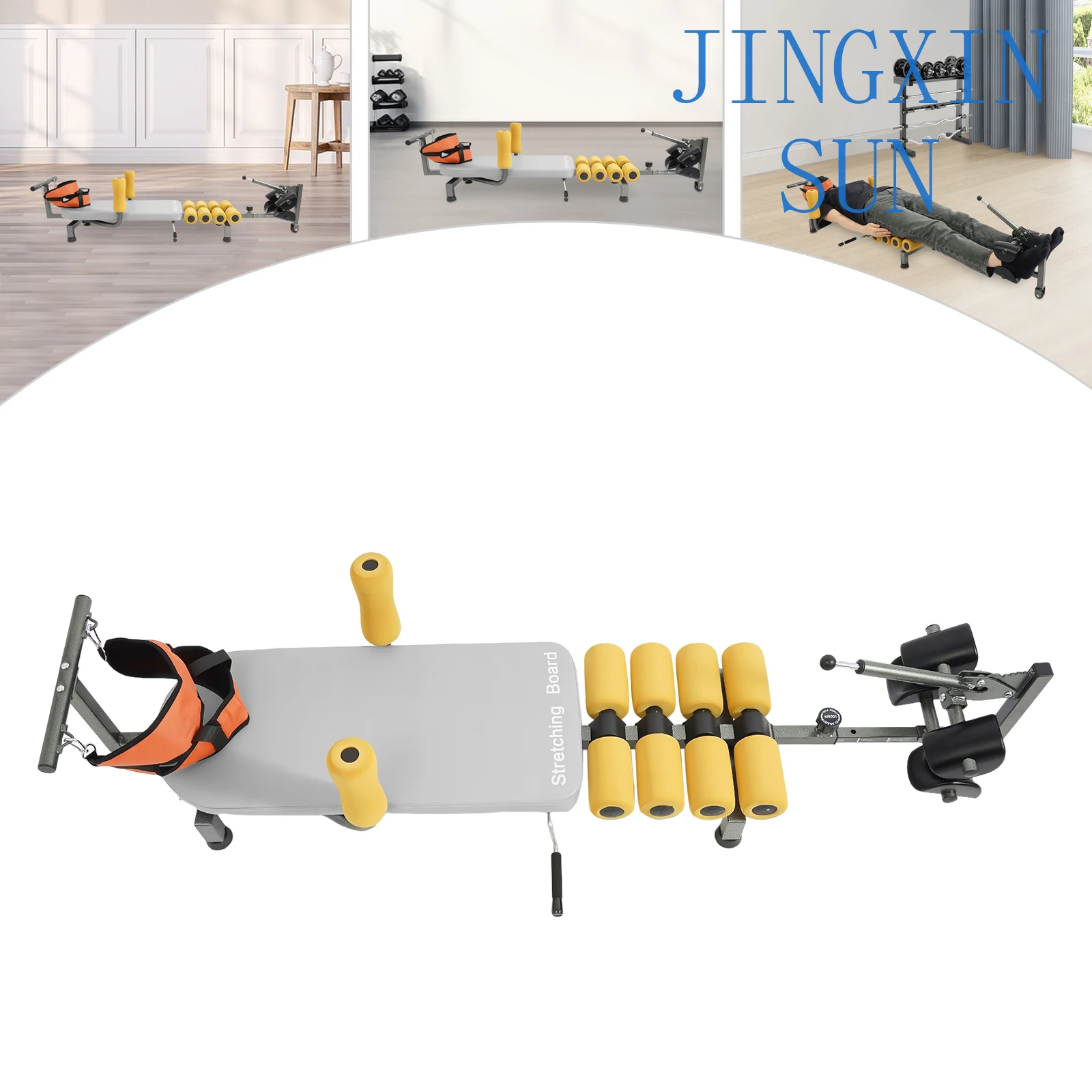 Traction Bed Table, Neck Stretching Equipment, Home Waist Auxiliary Exercise Traction Fitness Device