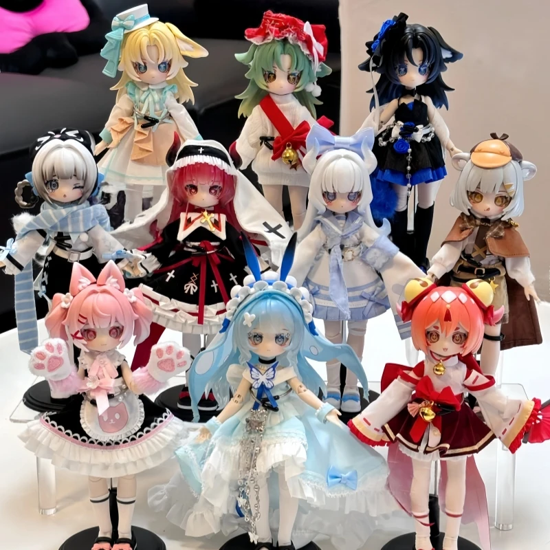 

2026 New Arrival Cherry Blossom Art Collection 1/12 BJD Blind Box Action Figure Doll Trendy Toy Ornaments Figure Cute Girl Gifts