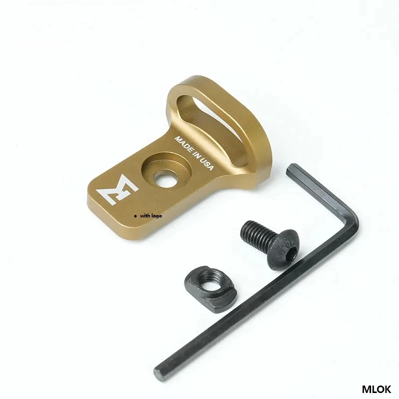 NONE Tactic Gear QD Sling Swivel Picatinny Rail Mount Black 6