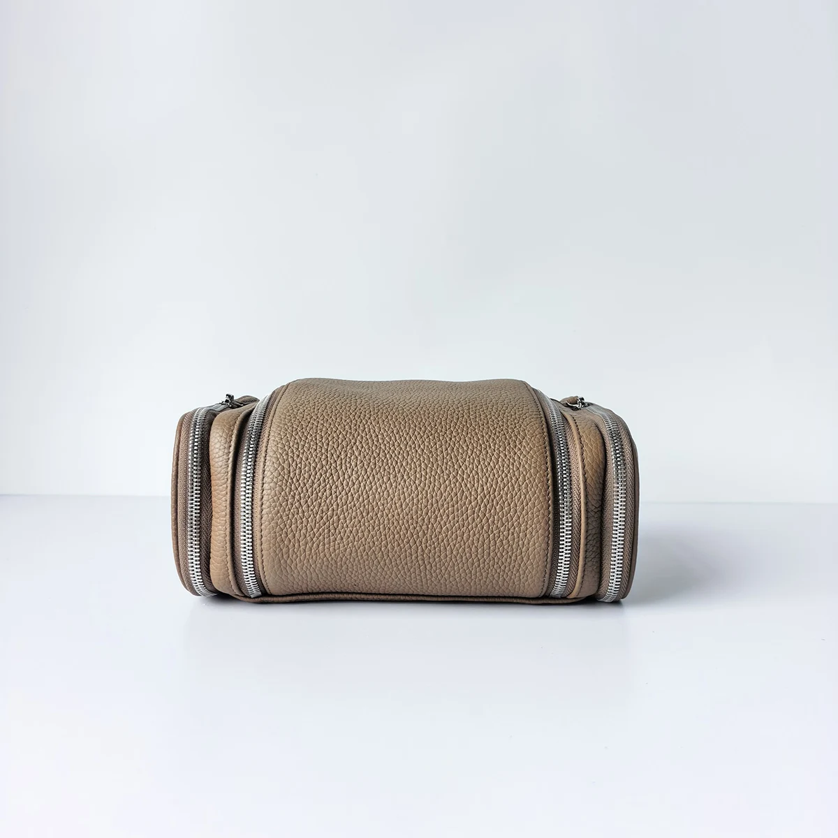 Echtes Leder Unisex Hängende Kosmetiktasche Reise Große Kapazität Multifunktionale Premium Toilettenartikel-Aufbewahrungstasche Tragbar – Detail 9