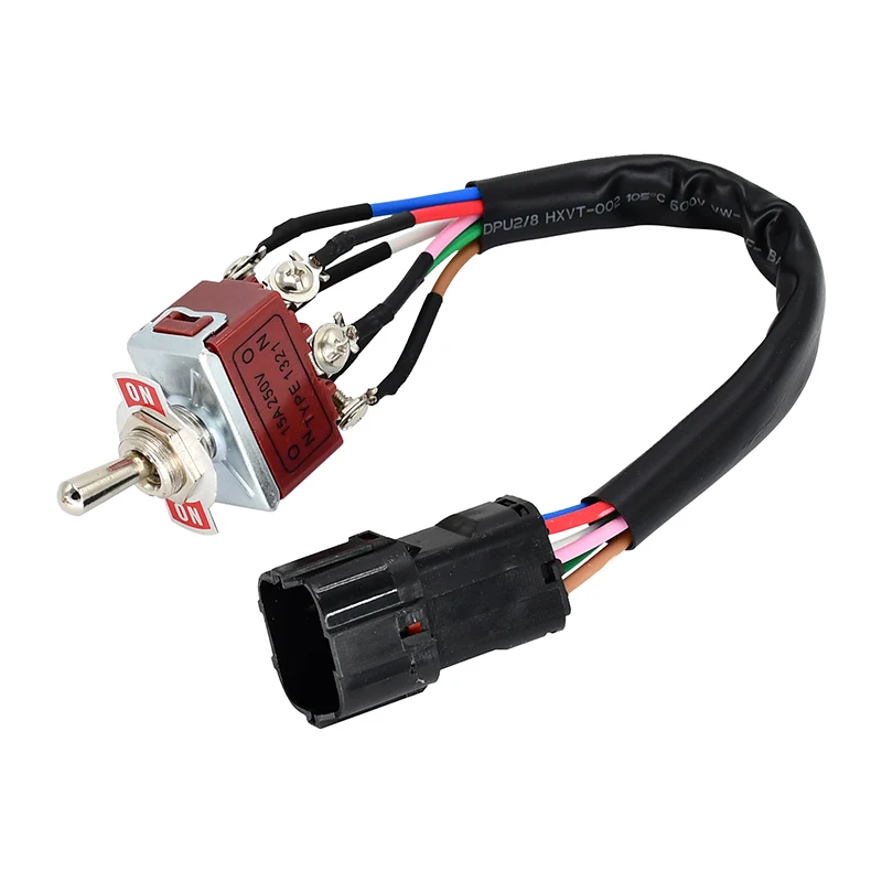 Toggle Switch VOE14616040 14616040 Compatible with Volvo Excavator EC135B EC140B EC160B EC180B EC200B EC210B EC240B EC290B