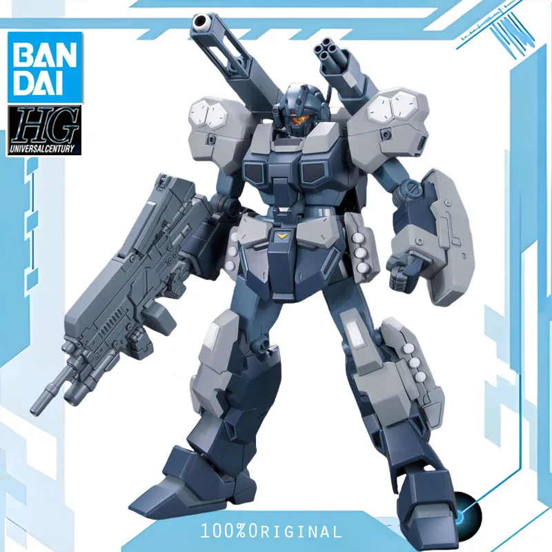 BANDAI-figuras de acción de plástico para niños, juguete de Robot de calidad con diseño de JESTA CANNON Gundam, HG 1/144 RGM-96X, ideal para regalo