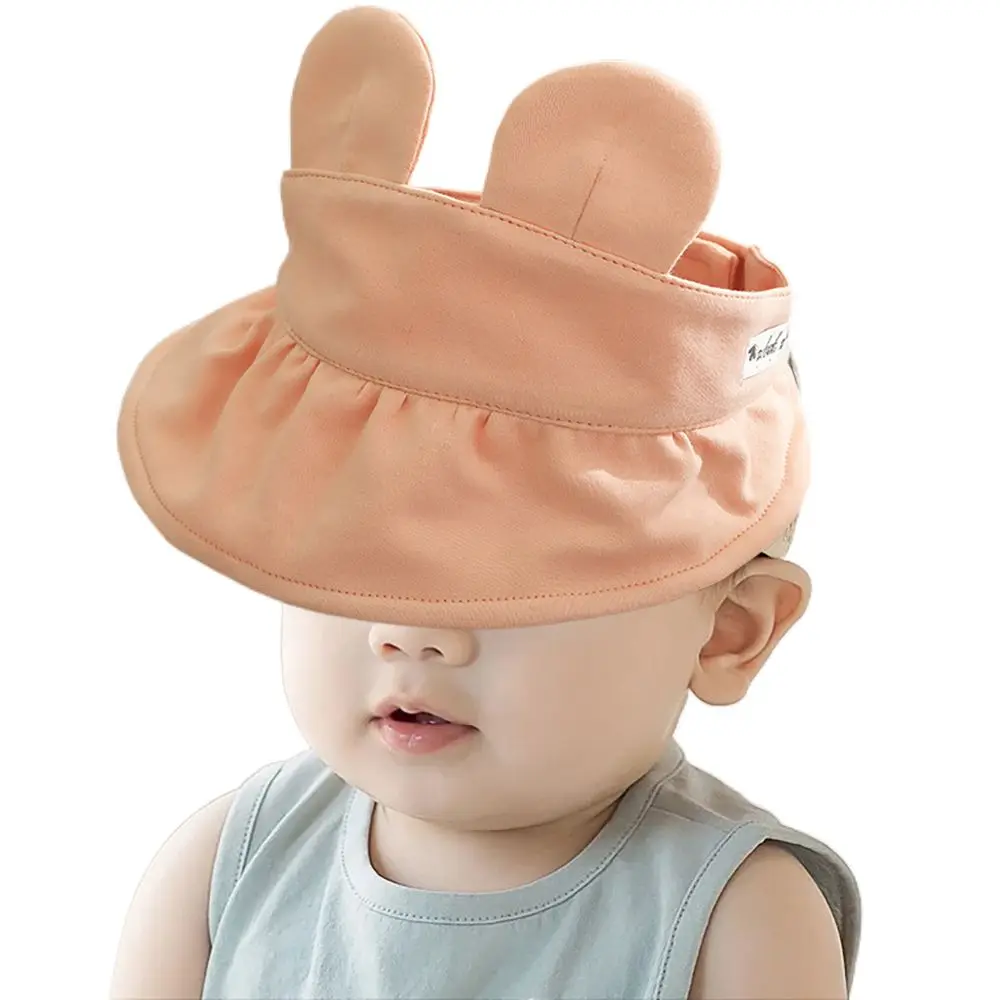 Sun UV Protection Baby Children Sun Hat Kids Girls Boys Hat Summer Sunscreen Toddlder Visor Caps with Ear Sunshade Hat