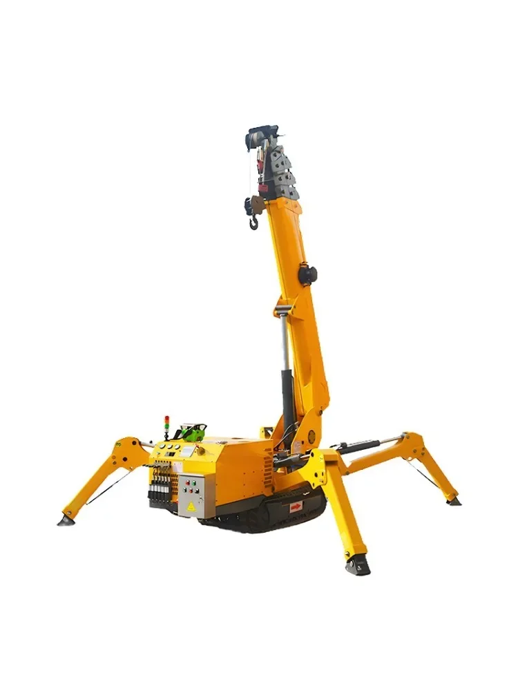 Construction Machinery Portable Mini Lifting Crawler Crane 10 Ton Spider Crane Price Crawler Spider Crane