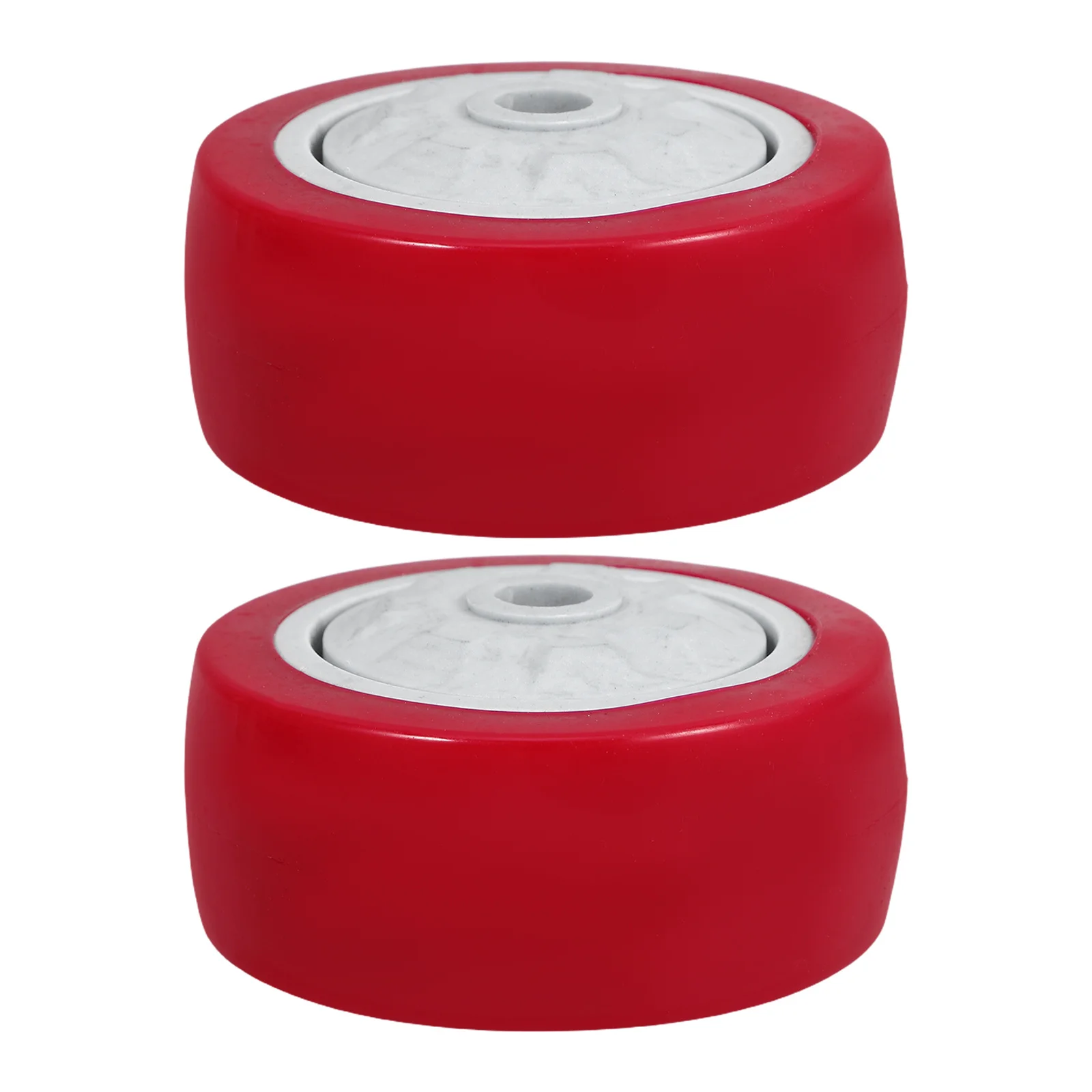 

2Pcs Artificial Rubber Caster Wheels 3 Inch Heavy Duty Patio Heater Replacement Parts Smooth Rolling for Outdoor Heater Mobility