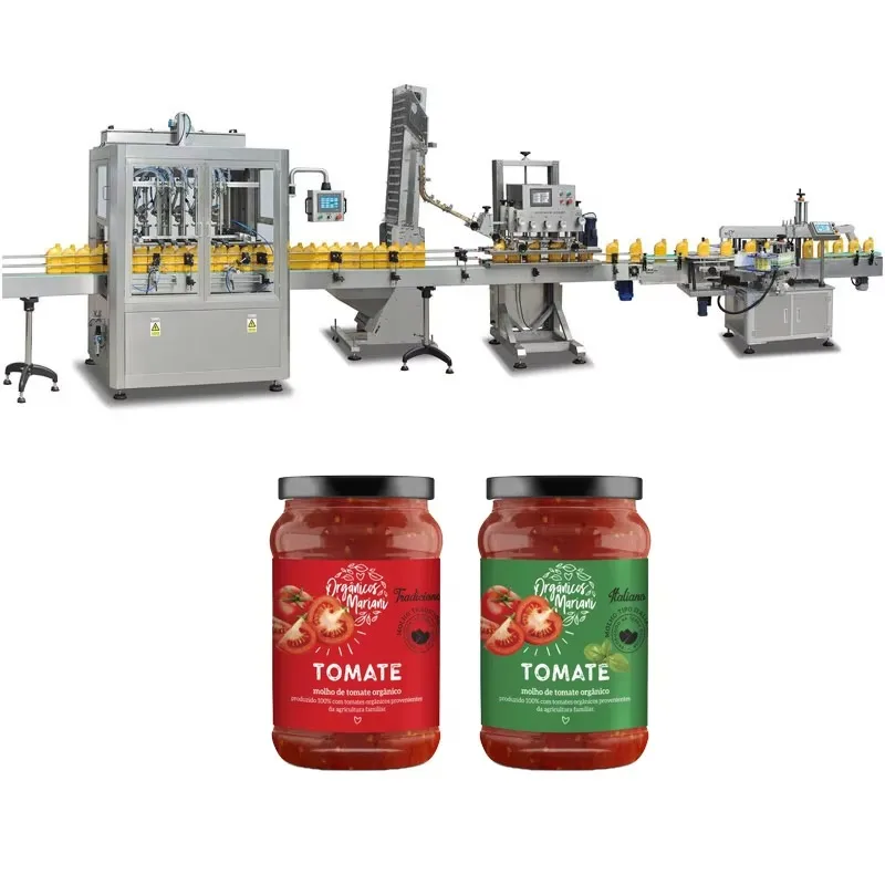 CE CE Certified Filling Capping Sealing Labeling Machine for Beverage Jam Honey Production Packing Line Custom - Aliexpress Deal
