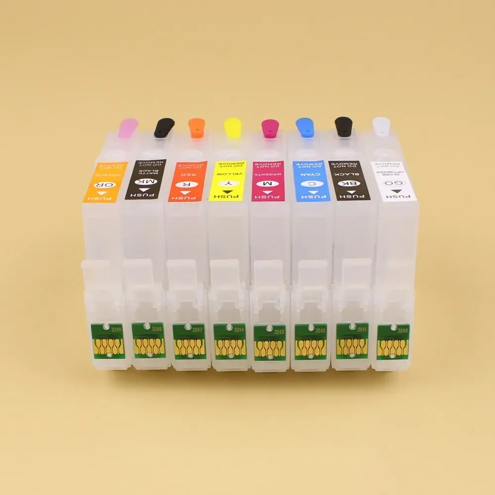 

P400 Empty Printer Ink Cartridge for Epson P400 Ink Cartridges for EPSON SureColor P400 324 CISS Print Refillable Ink Cartridge