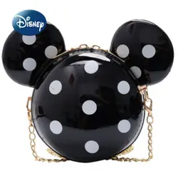 Disney Mickey 2022 New Girl Bag Luxury Brand Girl Coin Purse Large Capacity Multifunctional Cartoon Fashion Children's Handbag