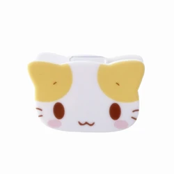 Masyumaro Fluffy Fuwa Nyanko Cat PVC Clip Cartoon Anime Kawaii Cute Mini Paper Clips