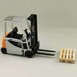 1:25 STILL RX20-20 Forklift Alloy Truck Model Stacker Metal Diecast Toy Simulation Engineering Car Model 1/20 FRB-VIII Reach