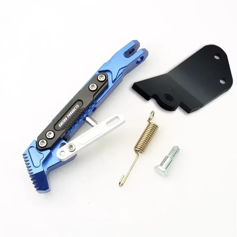 For Italjet Dragster 200 125 Motorcycle Modification Parts Cnc Adjustable Single Bracket Side Stand for Italjet Modification