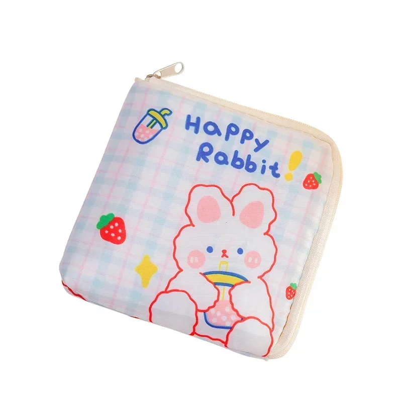 Cute Women Sanitary Napkin Tampon Storage Bag Sanitary Pad Pouches Portable Makeup Lipstick Key Earphone Data Cables Organizer