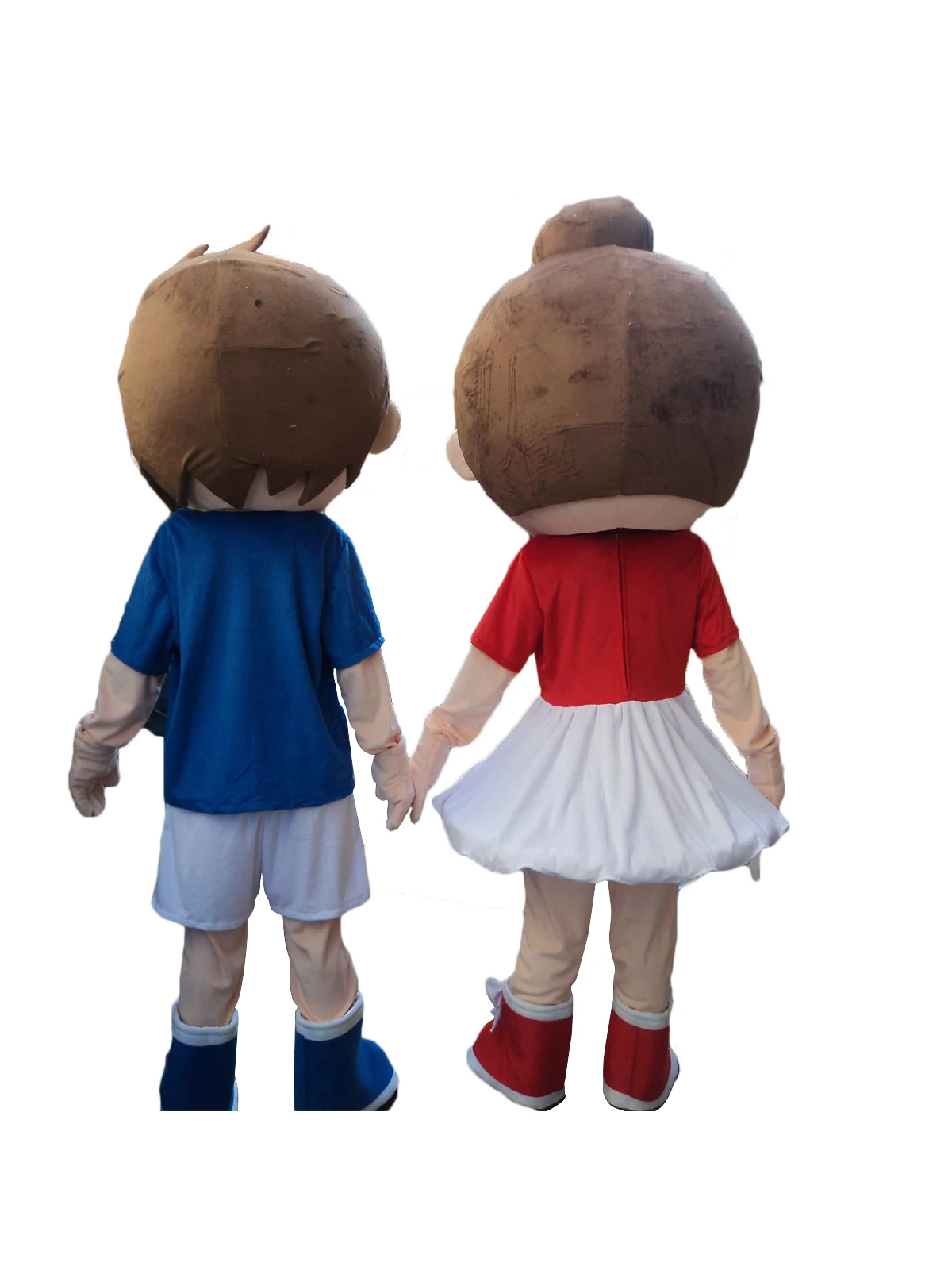 Boy and Girl Halloween Mascot Costume Fancy Dress Cosplay Outfit