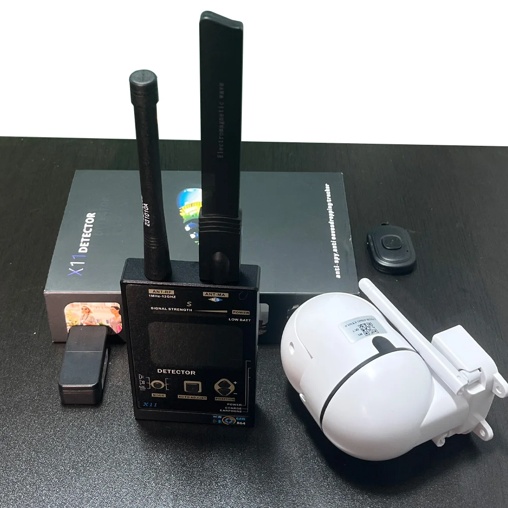 

Wireless Camera Detector ANTERI – 2.4GHz/1.2GHz RF Scanner, GPS Tracker Finder, Eavesdropping Bug Sweeper, Intelligent Detection
