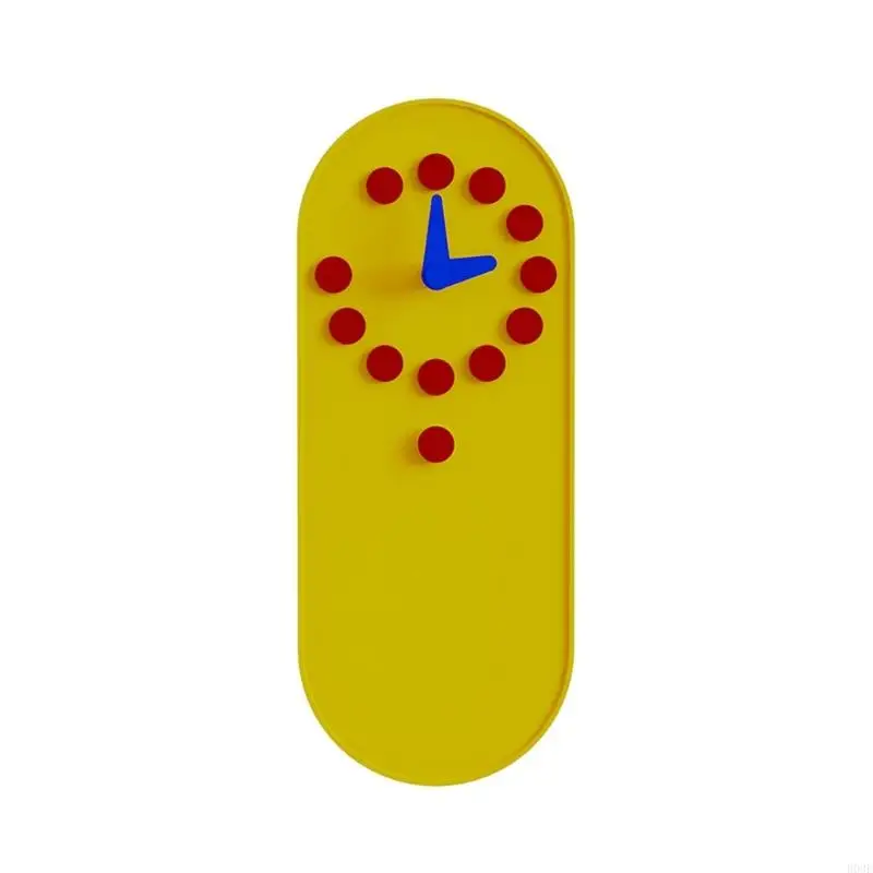 Silents Wanduhren, einfache magnetische Notizuhr, dekorative Uhr, moderne Heimdekoration für Wohnzimmer, Schlafzimmer, Küche – Detail 2