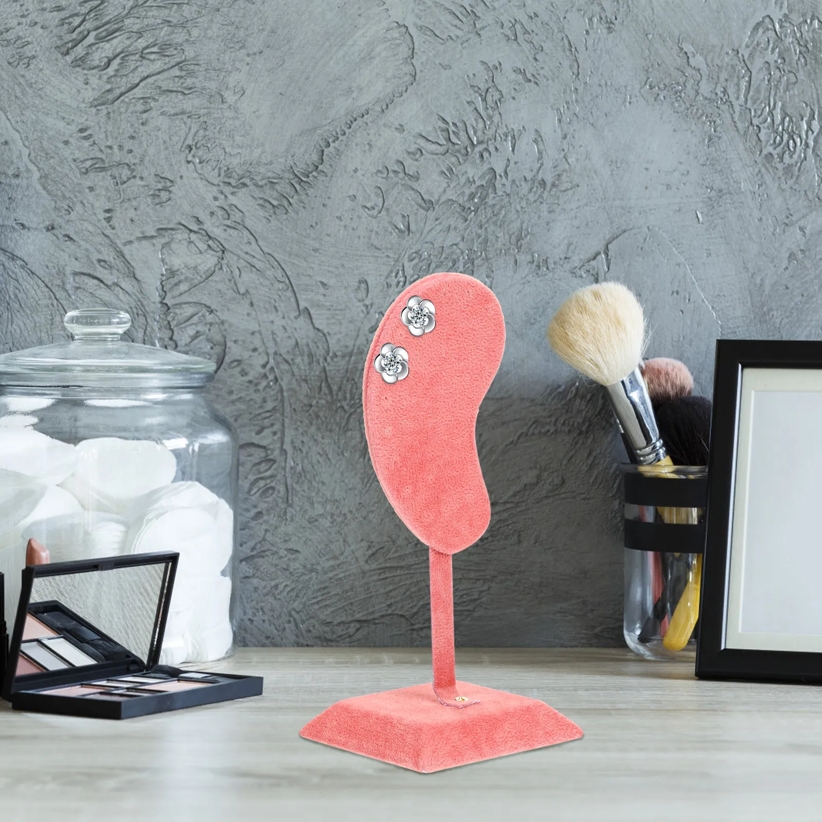 

Jewelry Display Stand Earring Organizer Ear Studs Display Holder Elegant Look Home Shop Trade Fair Earring Holder