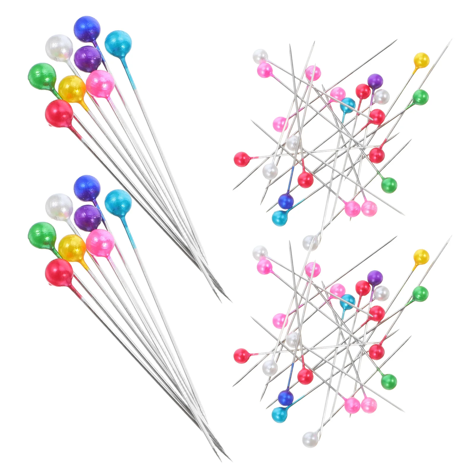 

Colorful Stainless Steel Straight Sewing Pins Quilting Patchwork Dressmaking Corsage Wedding Decorations Diy Crafts