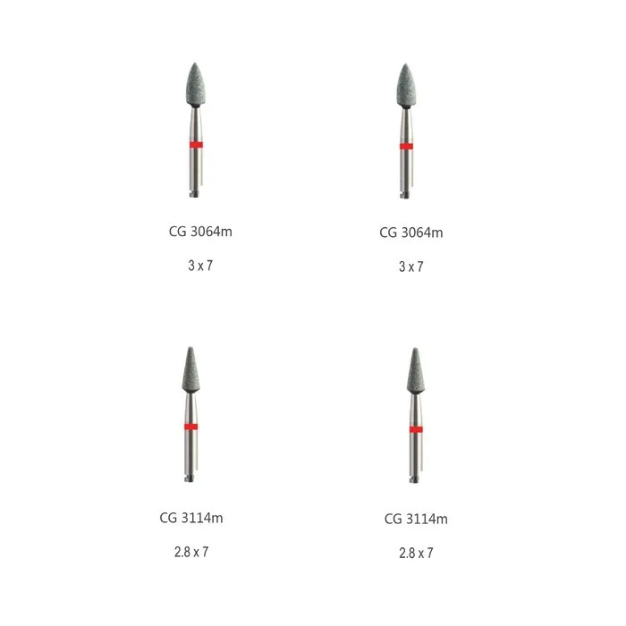 Non-precious metal polishing set dental material grinding head low-speed bending machine RA0512D