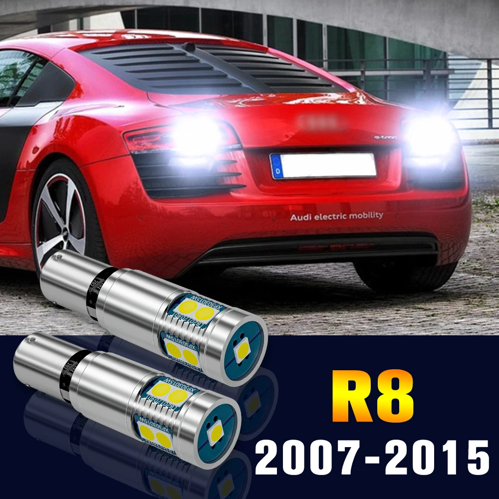 

DCD2pcs LED Reverse Light Bulb Backup Lamp For Audi R8 2007-2015 2008 2009 2010 2011 2012 2013 2014 Accessories