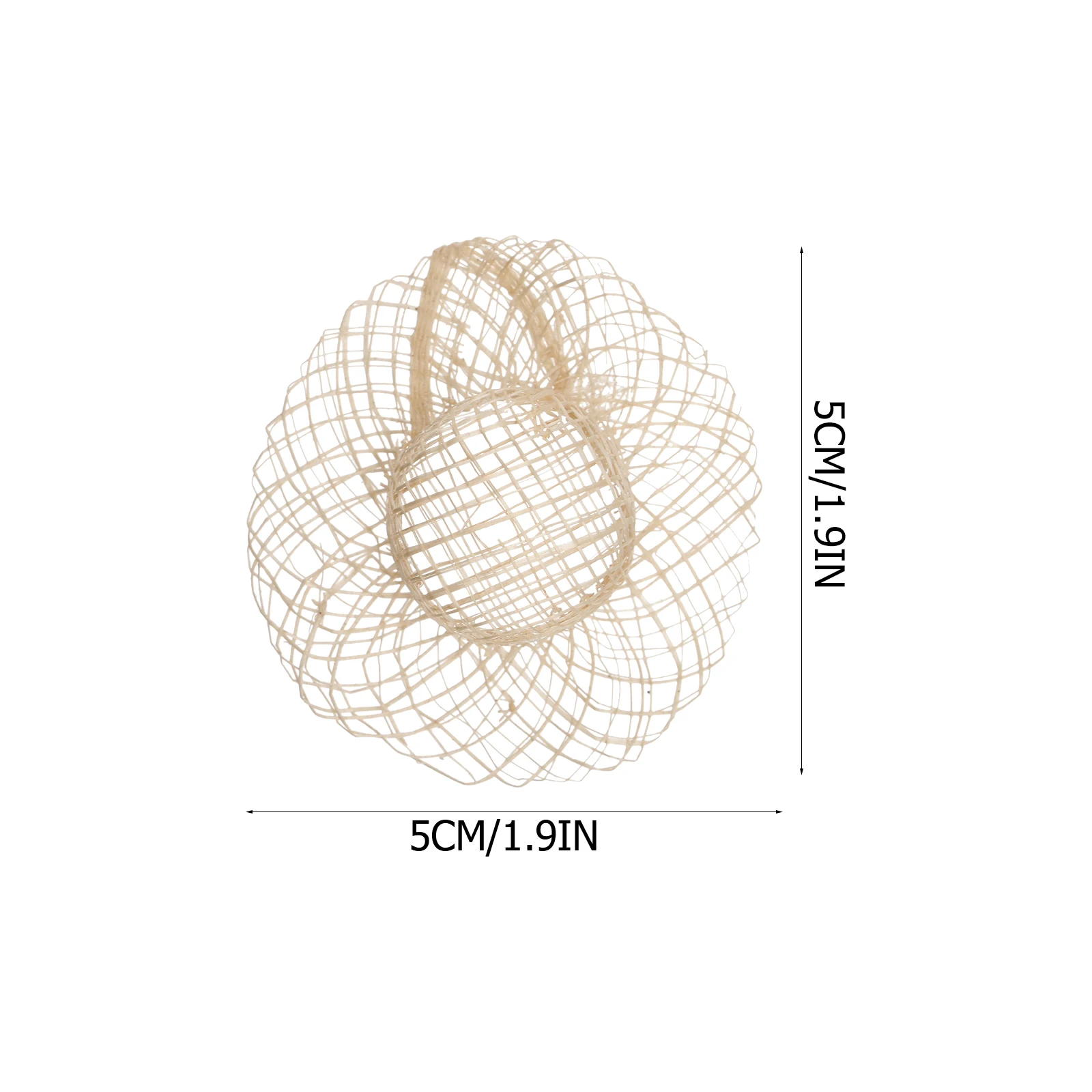 

24 Pcs Mini Hat Hats Imitation Straw Knitting Anti-UV Khaki Linen Yarn Decoration