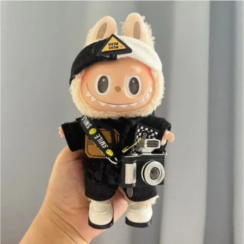 

New Doll Clothes Set, LABUBU Urban Streetwear，Edgy Apparel Collection,DIY Doll Accessories, Fun and Cute Baby Clothes