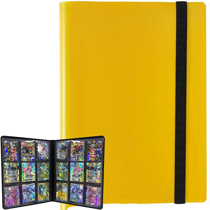 160/360/480 بطاقات قدرة حامل الجيب ألبومات المجلدات ل CCG MTG ماجيك Yugioh مجلس بطاقة الألعاب كتاب كم حامل