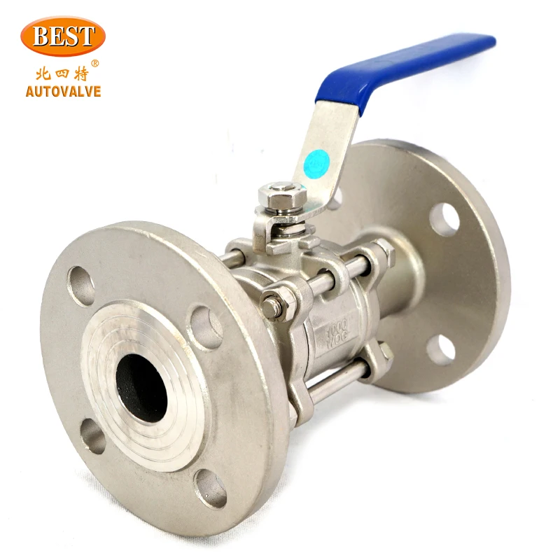 Q43 Series Three-piece Type Carbon Steel, Stainless Steel Forged Steel Ball Valve