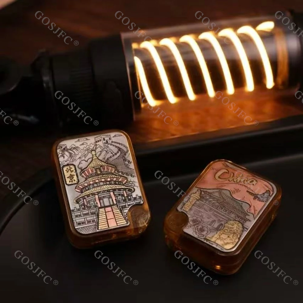 BPMODS EDC Beijing Limited Fidget Slider Patch in acciaio inossidabile Push Slider Fidget Toys per adulti Accessori da scrivania da ufficio