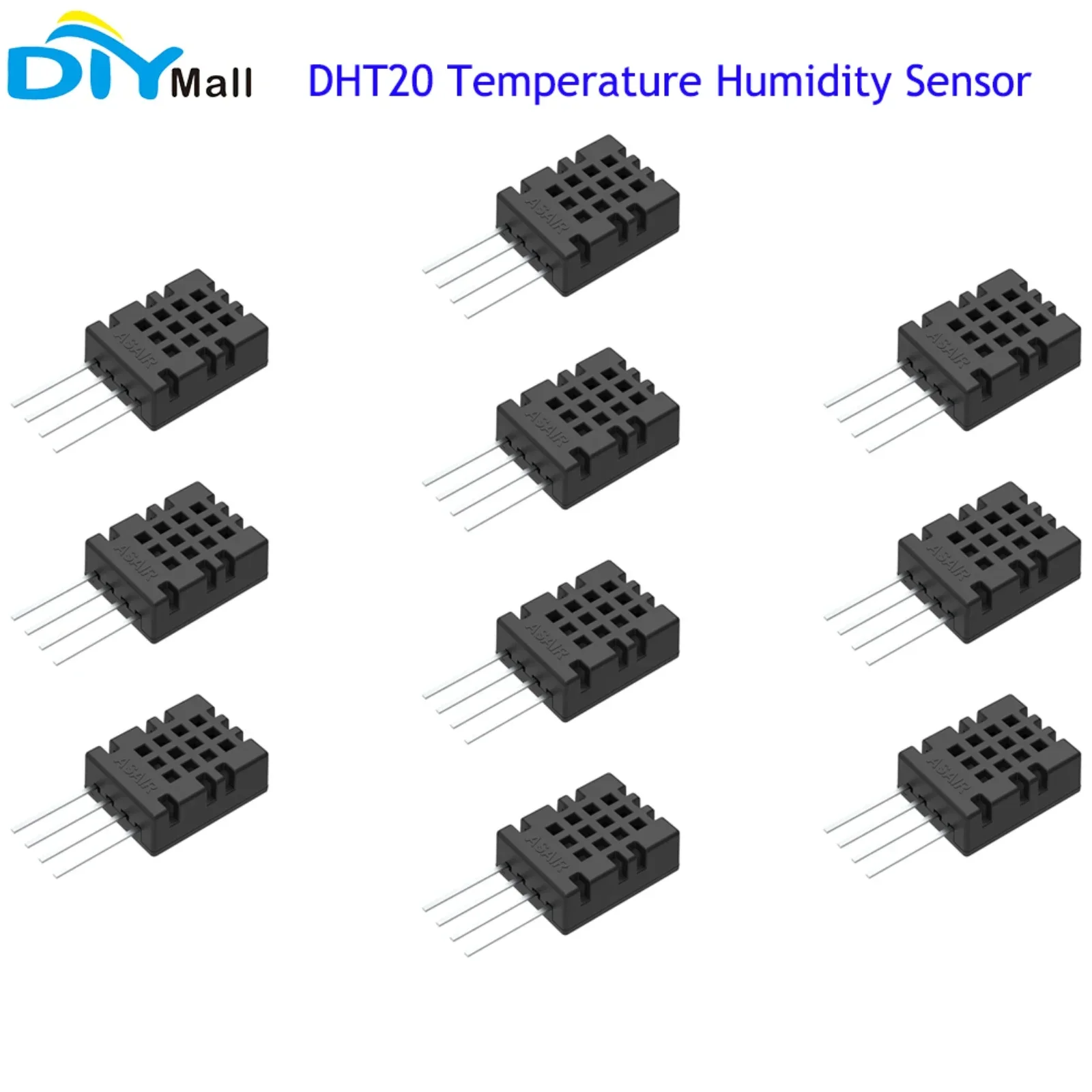 10pcs DHT20 Temperature And Humidity Sensor IIC Digital Signal Output Humidity Sensor Module Replace 1 For Arduino