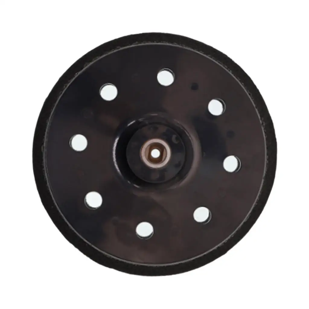 Hook Loop Sanding Pad 7 Inch Rubber Backing Plate 8 Hole Durable Polisher Disc for Furniture Auto Body and Shop