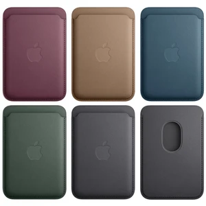 Apple Magsafe Wallet Lederhülle, Karosserhalter, Telefonabdeckung, Original, Zubehör, iPhone 15, 14, 13, 12 Pro Max, Plus 10 Hauptverkäufe im Rücken von Nmax - №10