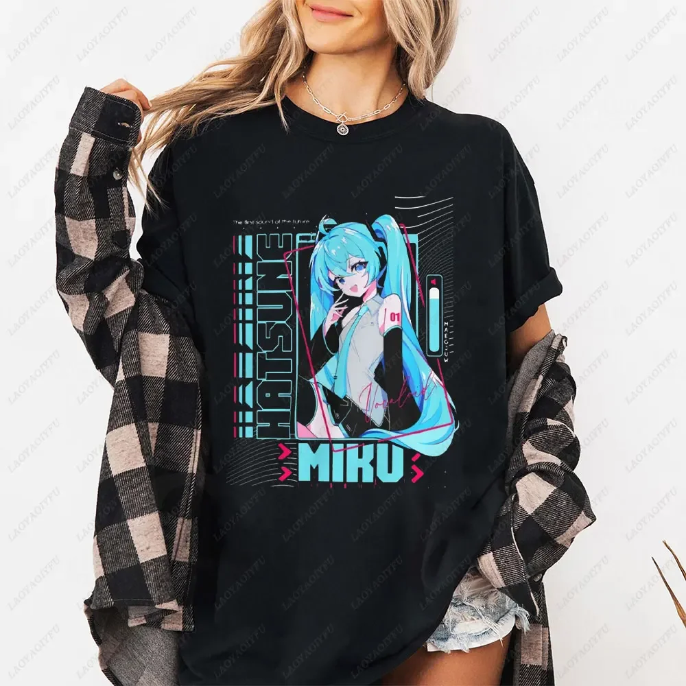 camiseta-feminina-hatsune-miku-cyber-neon-vocaloid-anime-tee-camisa-otaku-preta-unissex-camisa-grafica-future-pop-roupas-femininas