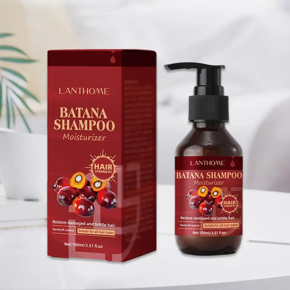 Batana Shampoo Feuchtigkeit creme, beschädigte und spröde Haare wiederherstellen, für alle Haar typen geeignet, 3,51 ml/fl.oz e7j6