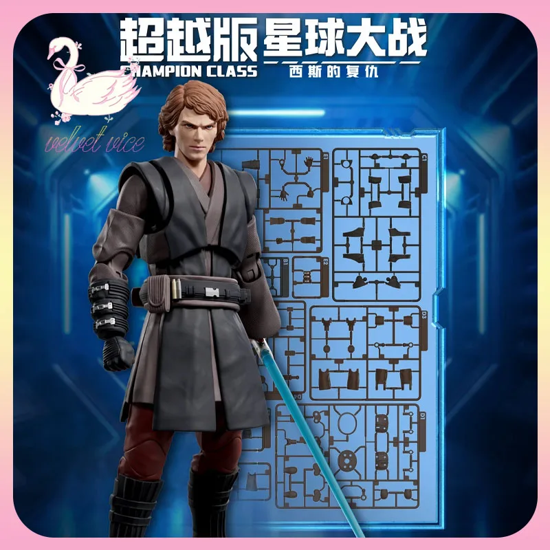 Original Blokees Star Wars Champion Class - Anakin Skywalker (Revenge Of The Sith) Model Kits Action Figures Collect Toys Gifts