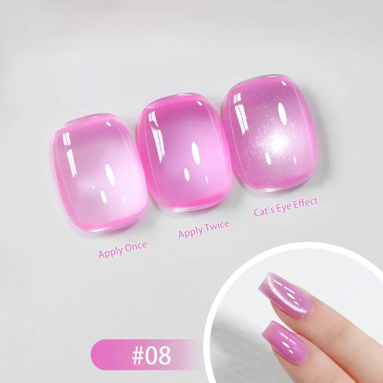 

1-10 шт. TC Ice прозрачный Dopamine Crystal Paradise серии гель-лак для ногтей Macaron градиент долговечные принадлежности для дизайна ногтей