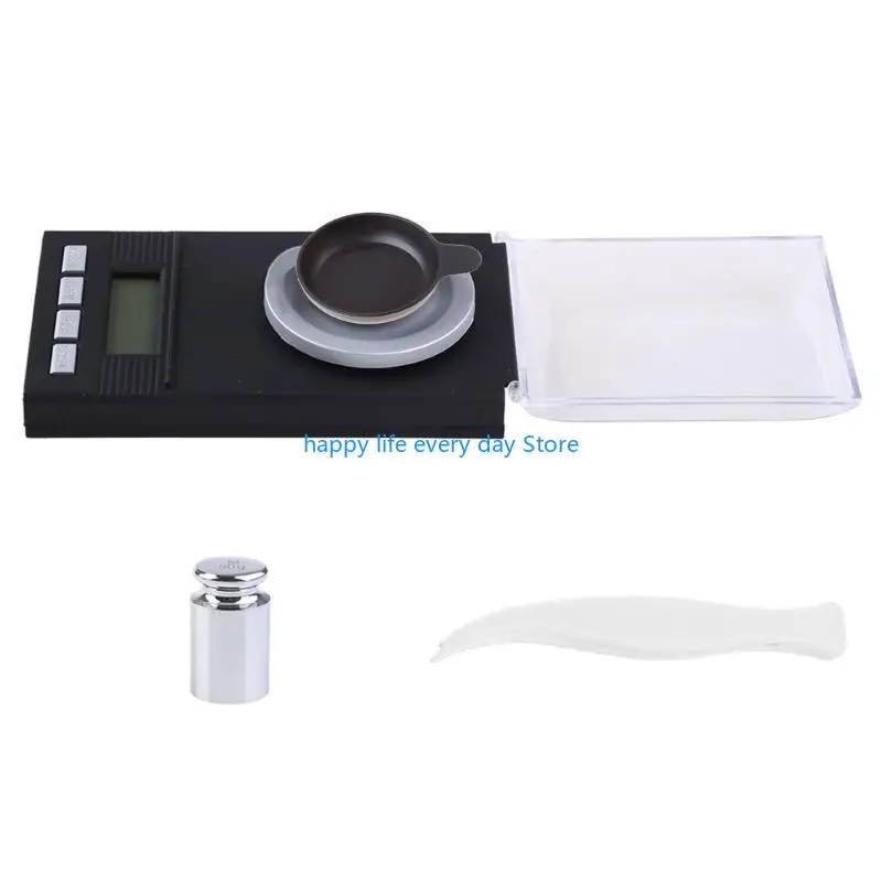Échelle T8UC Digital Pocket 100 g / 0,001 g d'échelle bijoux numériques avec écran d'écran d'écran poudre