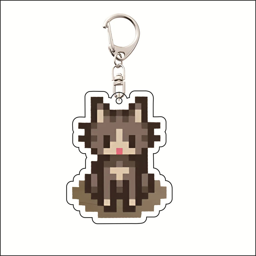 Stardew Valley 5cm Acrylic Keychain Cute Desktop Ornament Collectible Gift in Stock Action Figure Toy Accept Customization