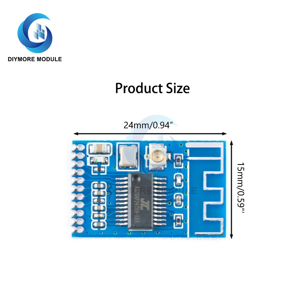 Bluetooth 4.1 Audio Transmitter Module Board KCX_BT_EMITTER Stereo USB Sound Card Wireless Transfer to Speakers Headphones