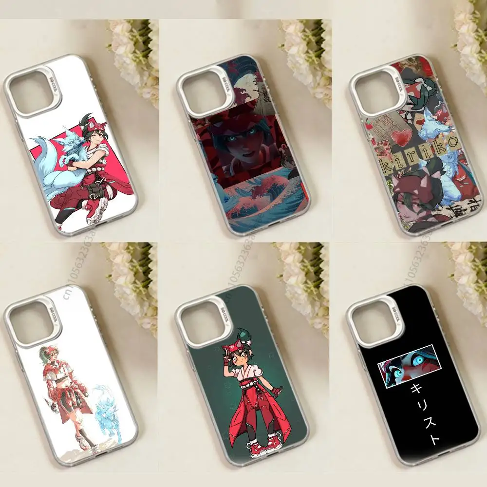 Kiriko O-OverwatchES Phone Case For iPhone 17,16,15,14,13,12,11,Pro,Max,Plus,Mini,X,XS,XR,8,S,SE Soft Case